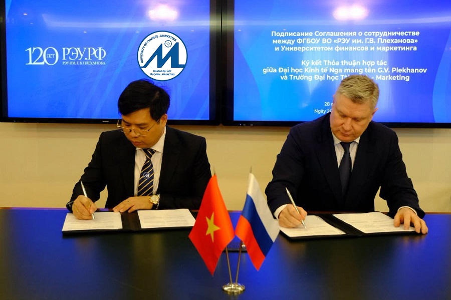 UFM và Đại học Kinh tế Nga Plekhanov ký kết thỏa thuận hợp tác